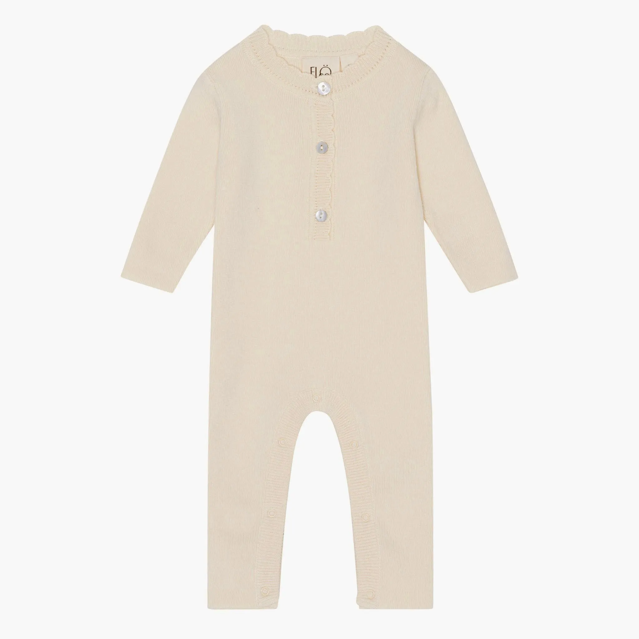 Kaya Onesie, Soft White