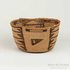 Klamath Basket with Bold Design