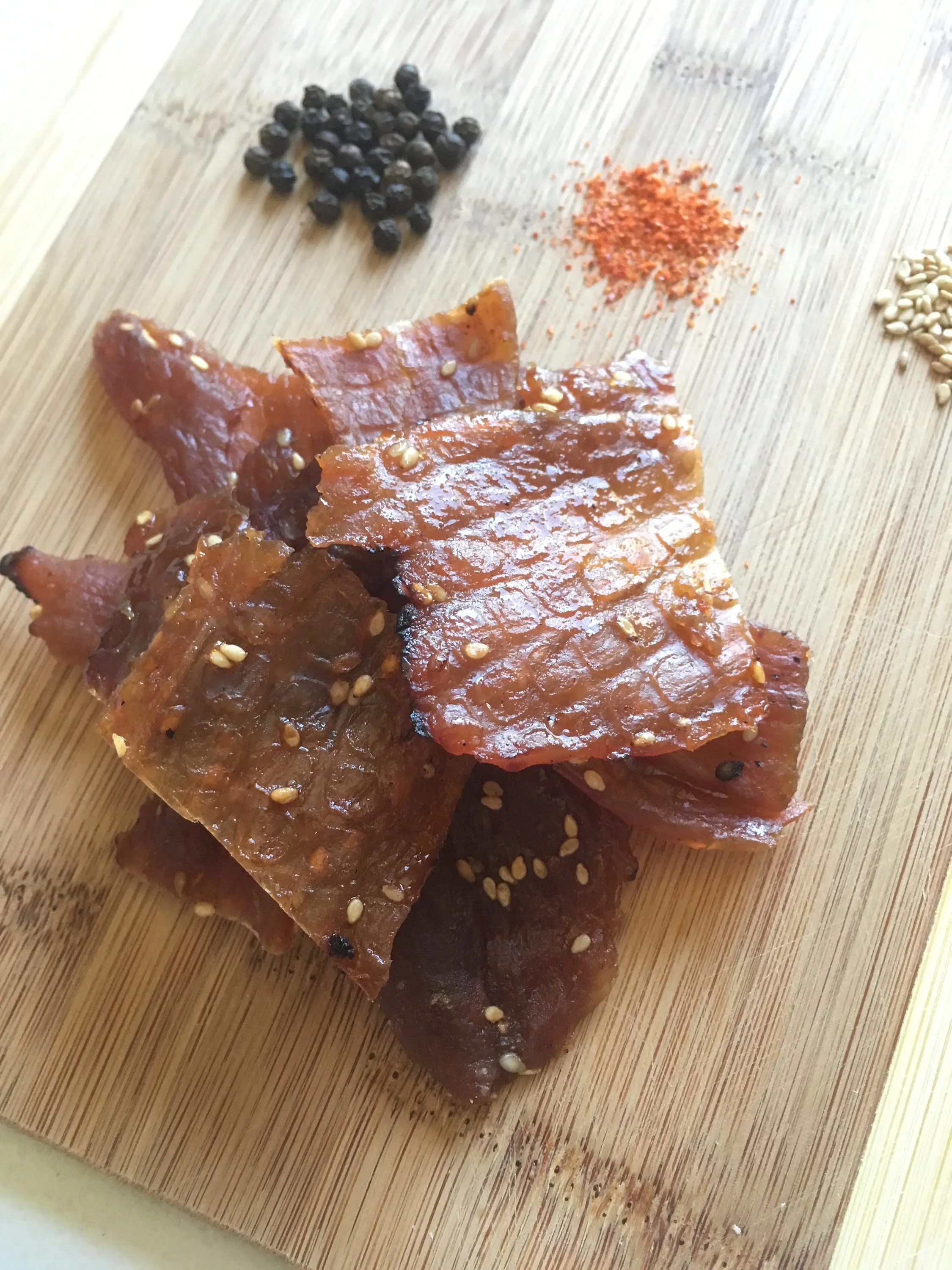 Korean BBQ Pork Jerky