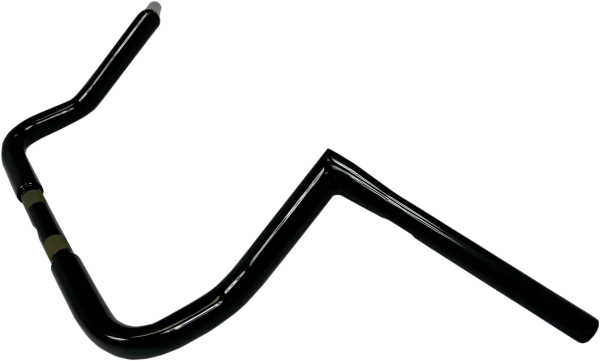 LA Choppers LA-7361-10B 1-1/4in. Twin Peaks Touring Bagger Handlebar - 10in. - Black Powdercoat