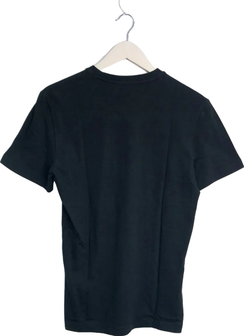 Lacoste Black Short Sleeve T-Shirt UK Size 3 UK S