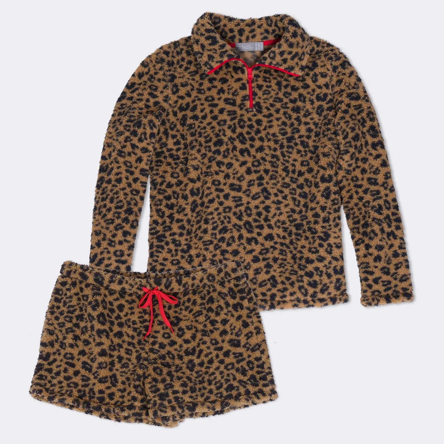 Ladies' 2-PC Plush Boxer Sets