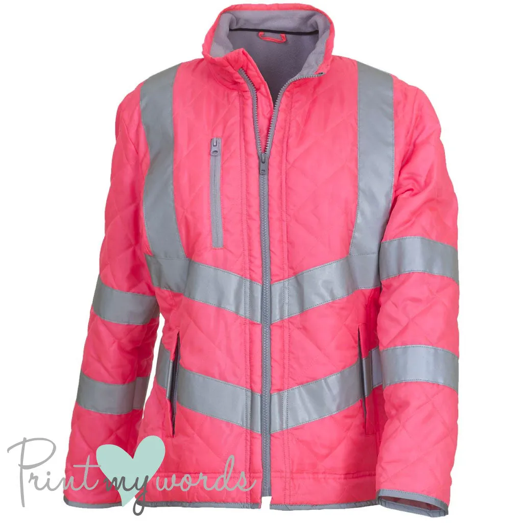 Ladies Hi-Vis Kensington Jacket - SLOW DOWN YOU'RE ON CAMERA