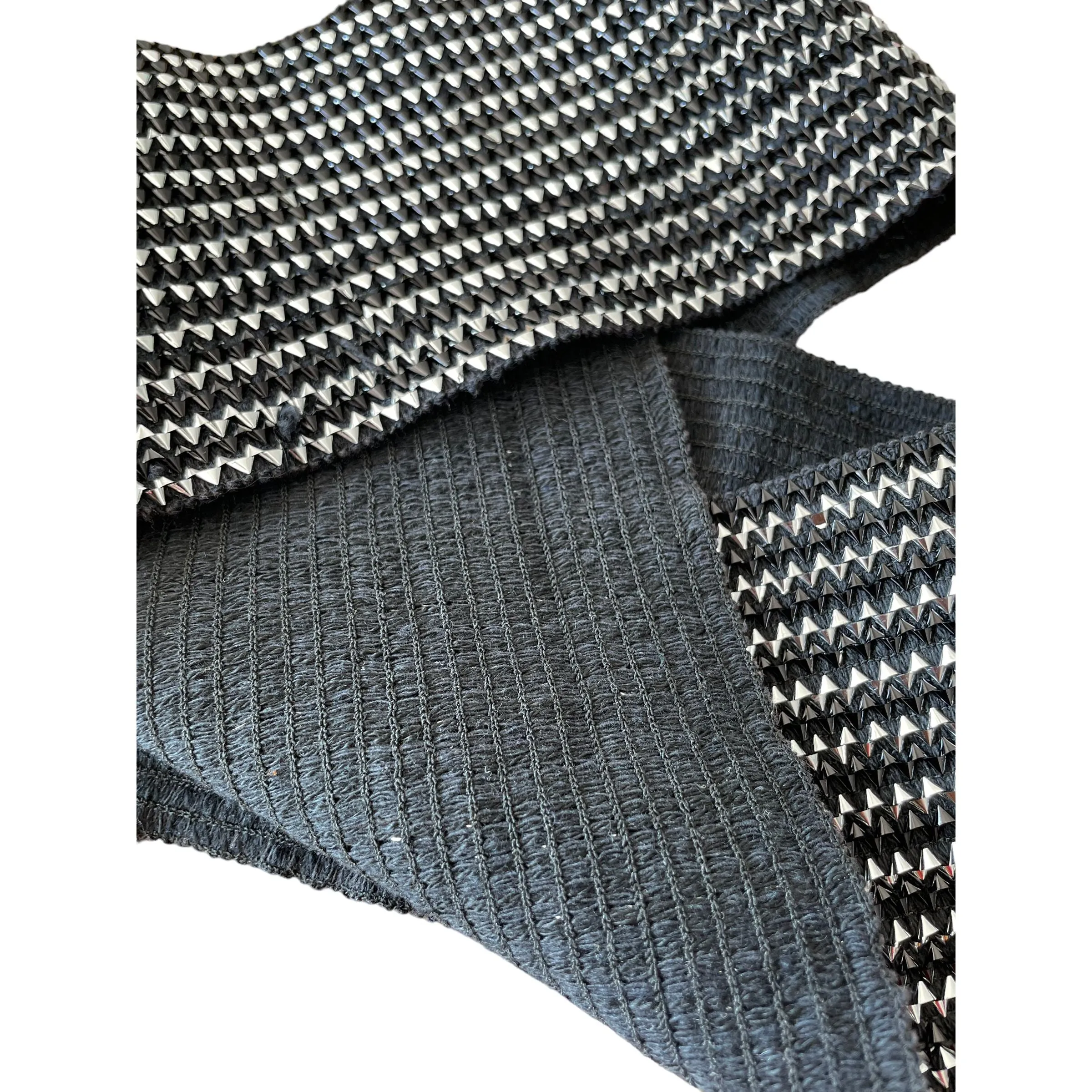Large- Melly Metallic elastic stretch (trim)