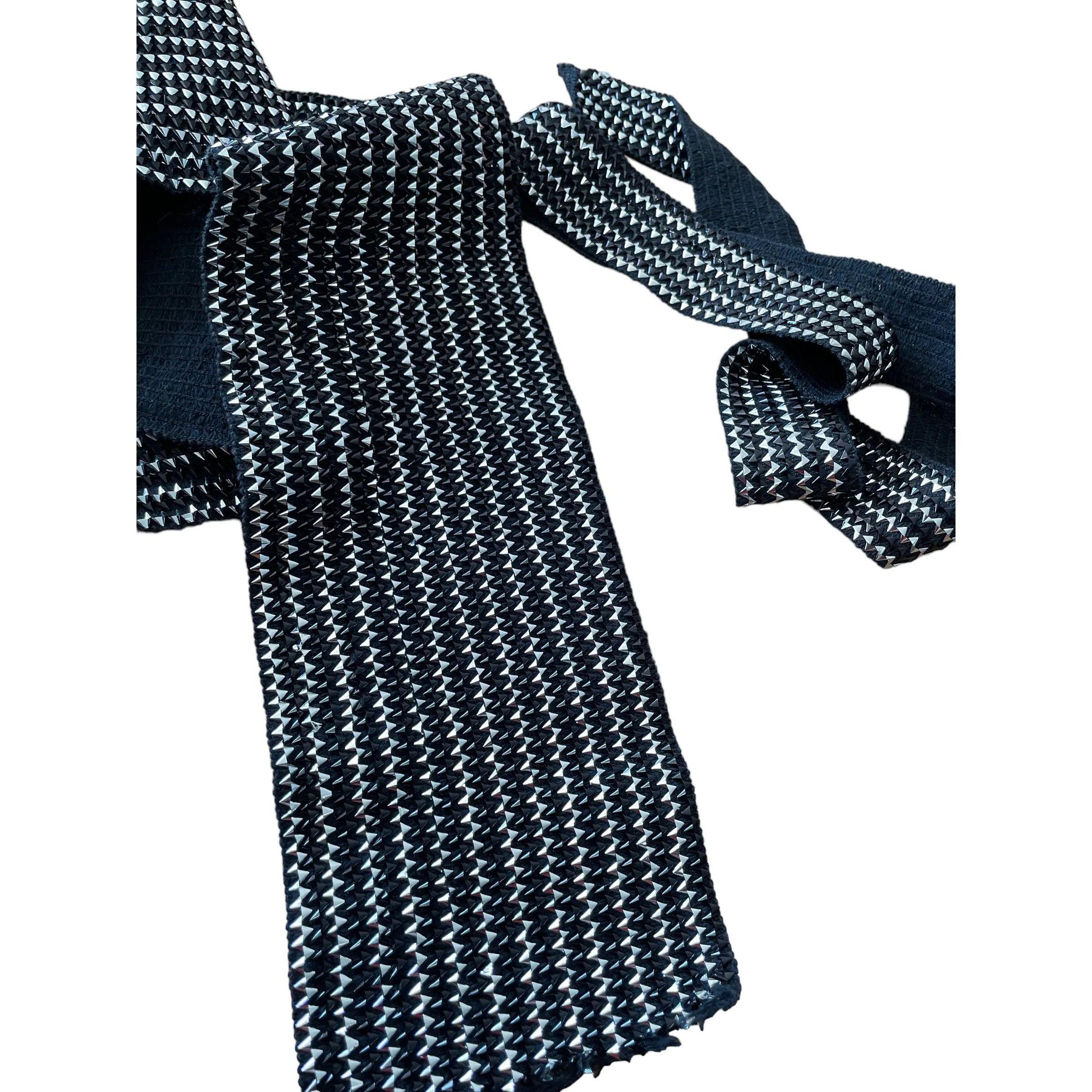 Large- Melly Metallic elastic stretch (trim)