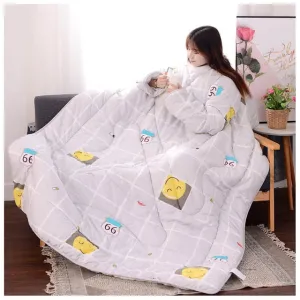 Lazy Blanket with Sleeves