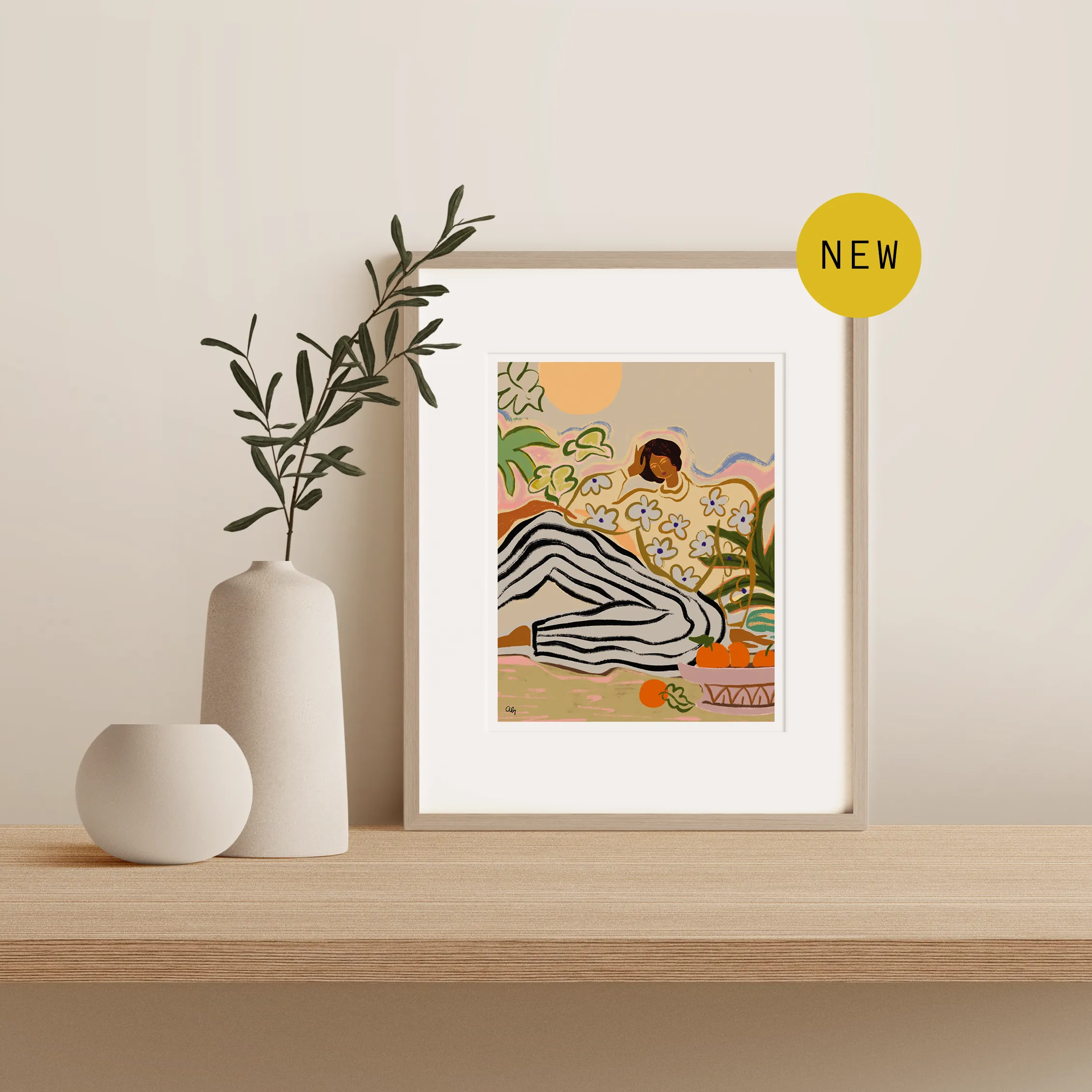 Lazy Days Print