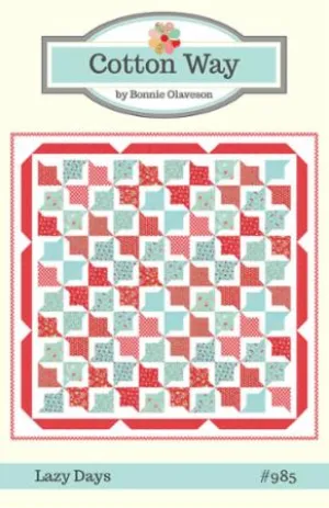 Lazy Days Quilt Pattern by Cotton Way