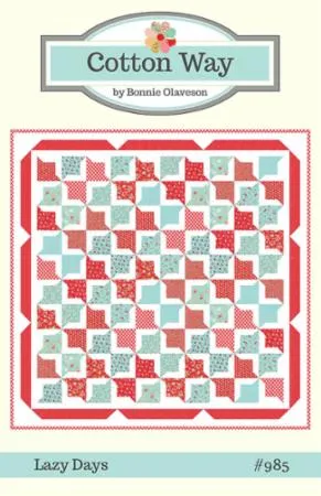 Lazy Days Quilt Pattern by Cotton Way