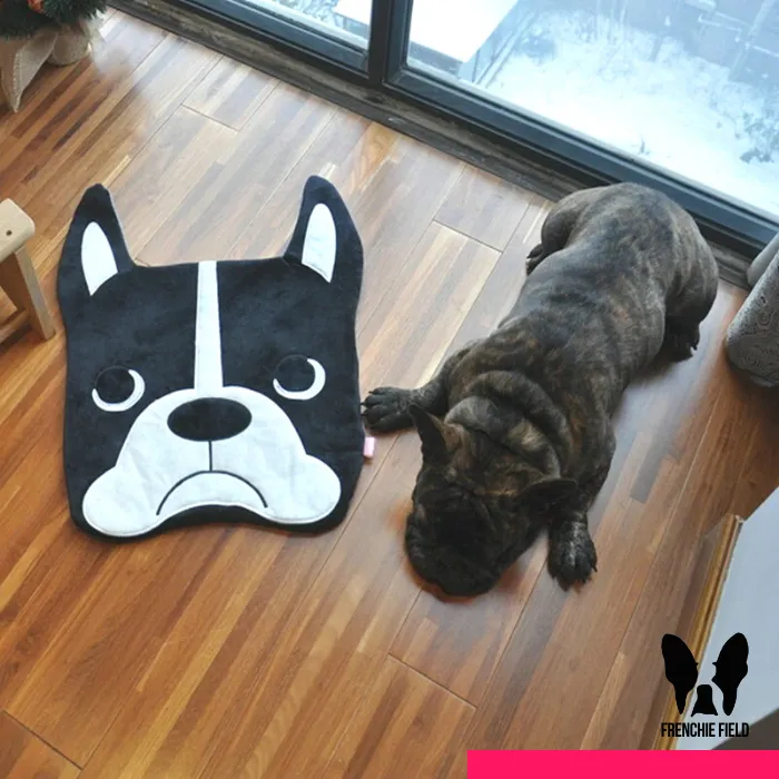 Lazy Frenchie Welcome Doormat