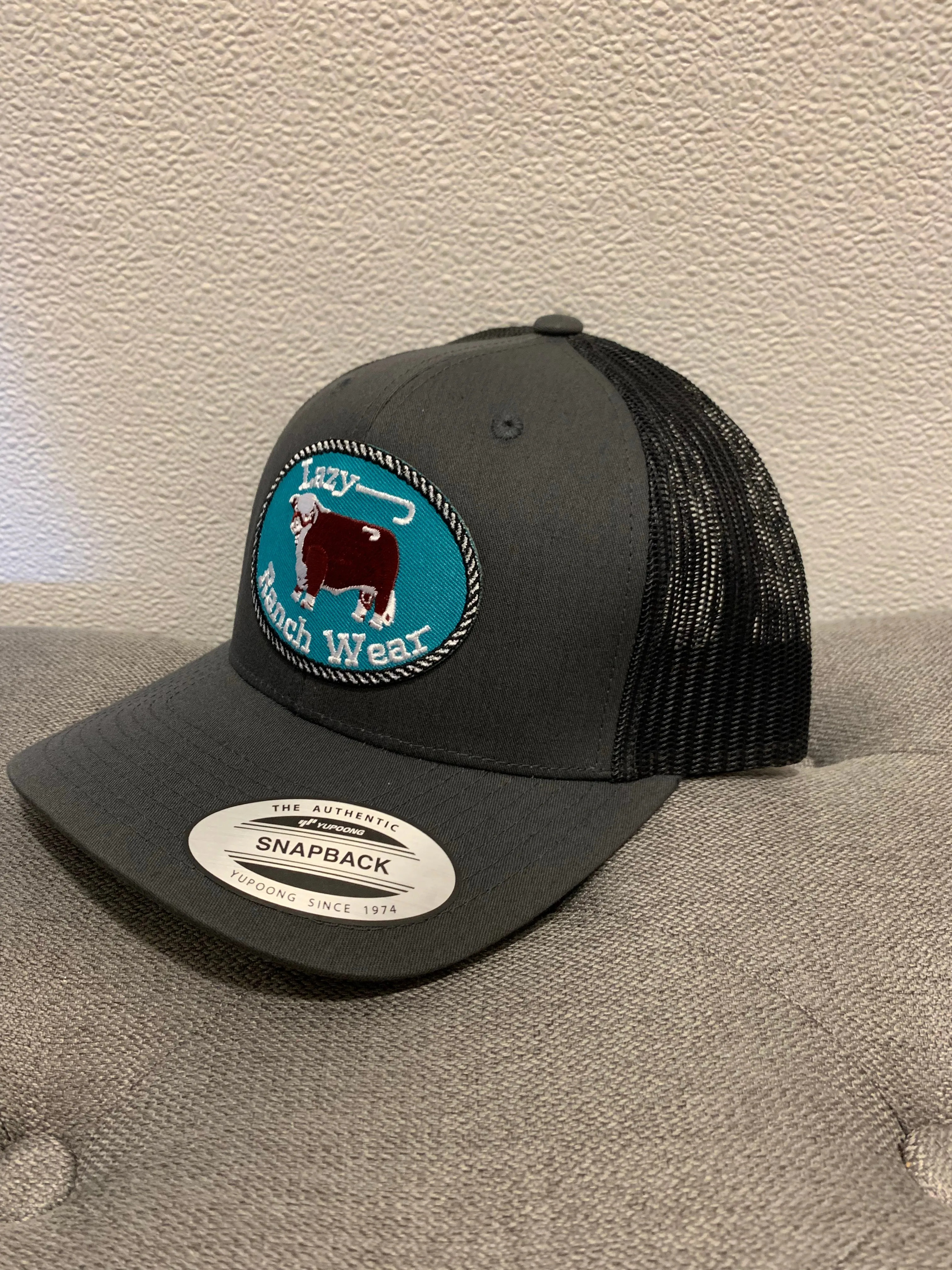 Lazy grey/turquoise