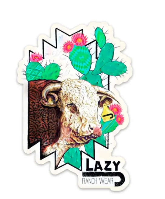 Lazy J Ranch  Stickers