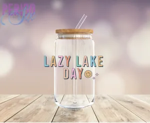 Lazy Lake Day UV DTF Decal