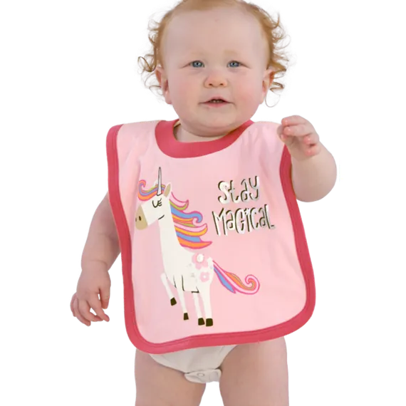 Lazy One Stay Magical Bib