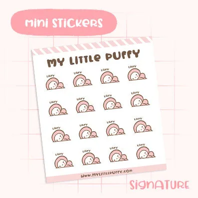 Lazy Planner Sticker