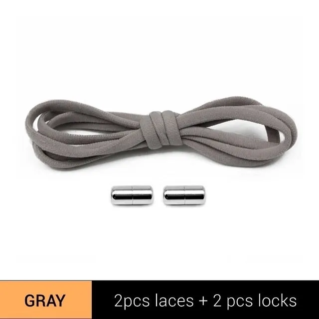 Lazy "No Tie" Shoelaces