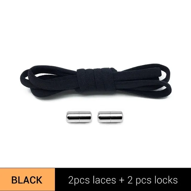 Lazy "No Tie" Shoelaces