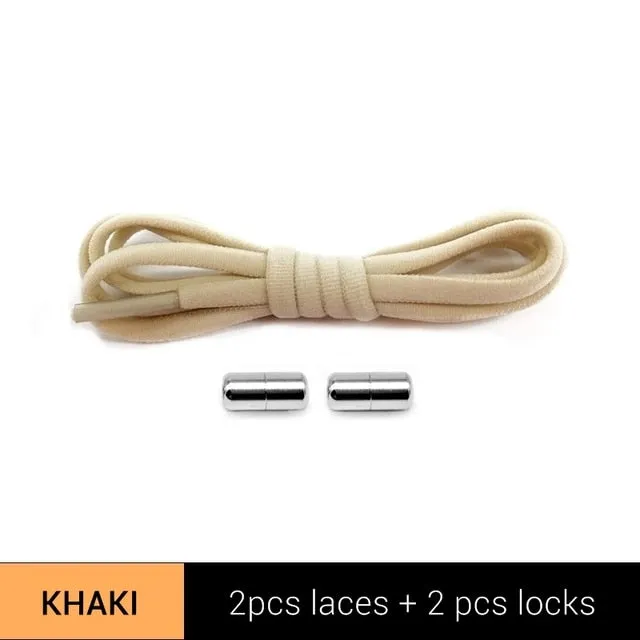 Lazy "No Tie" Shoelaces
