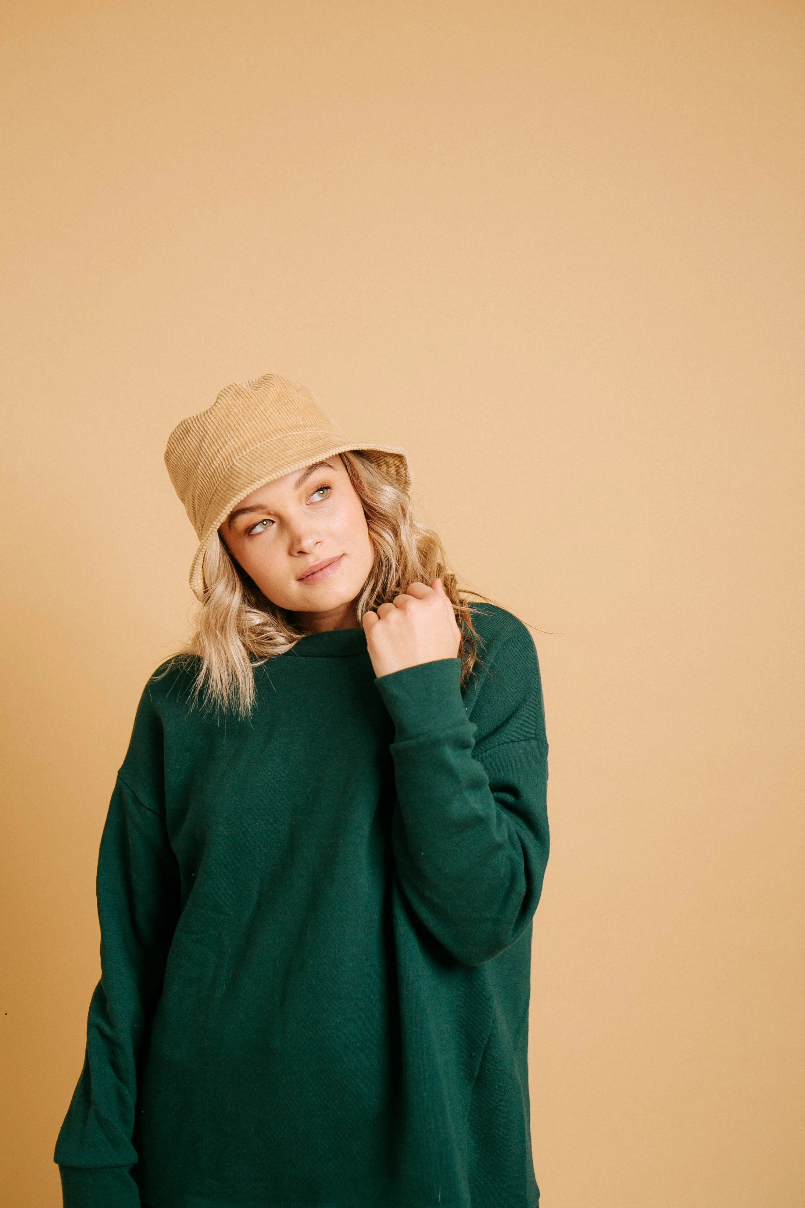 Lazy Sunday Pullover // Green