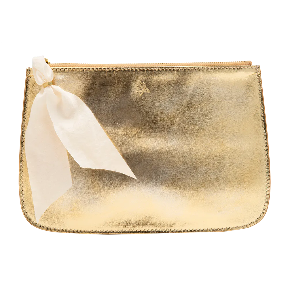 Leather Clutch - Medium