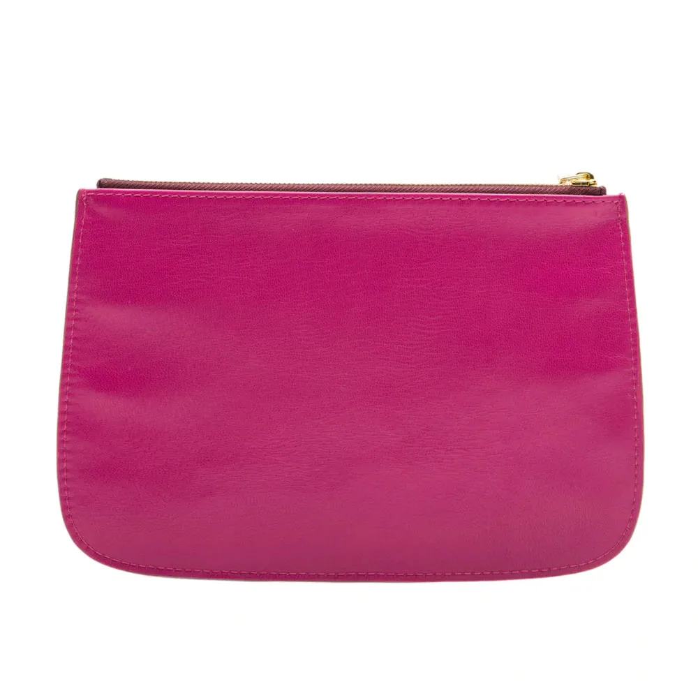 Leather Clutch - Medium