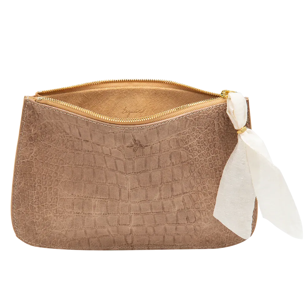 Leather Clutch - Medium