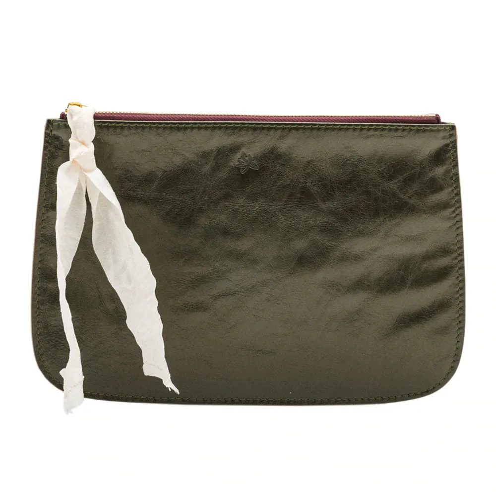 Leather Clutch - Medium