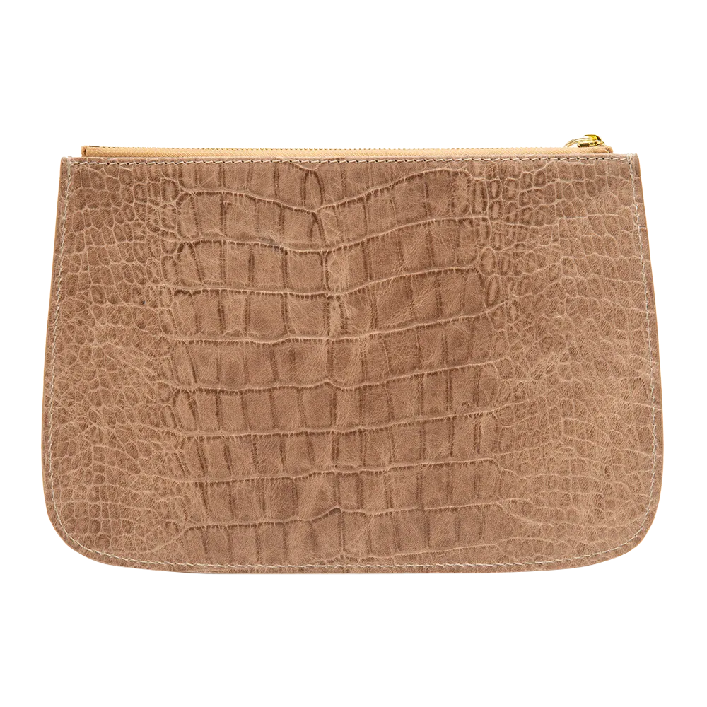 Leather Clutch - Medium