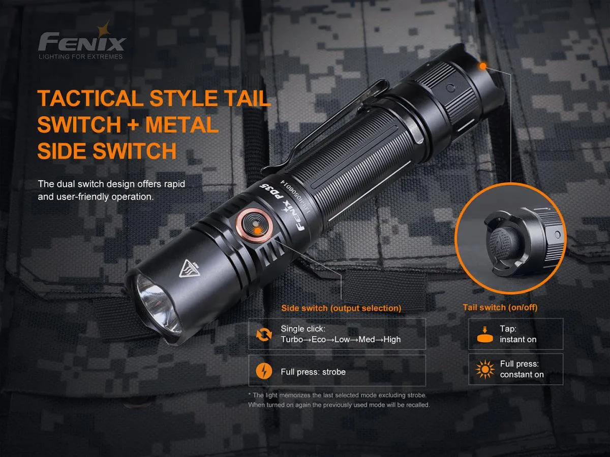 LED Flashlight Fenix PD35 V3.0