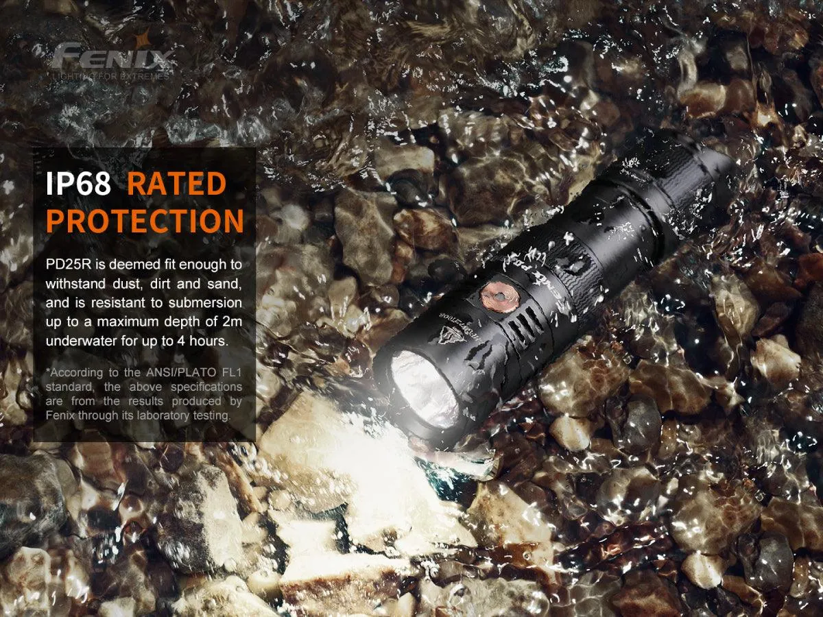 LED Rechargeable EDC flashlight Fenix PD25R