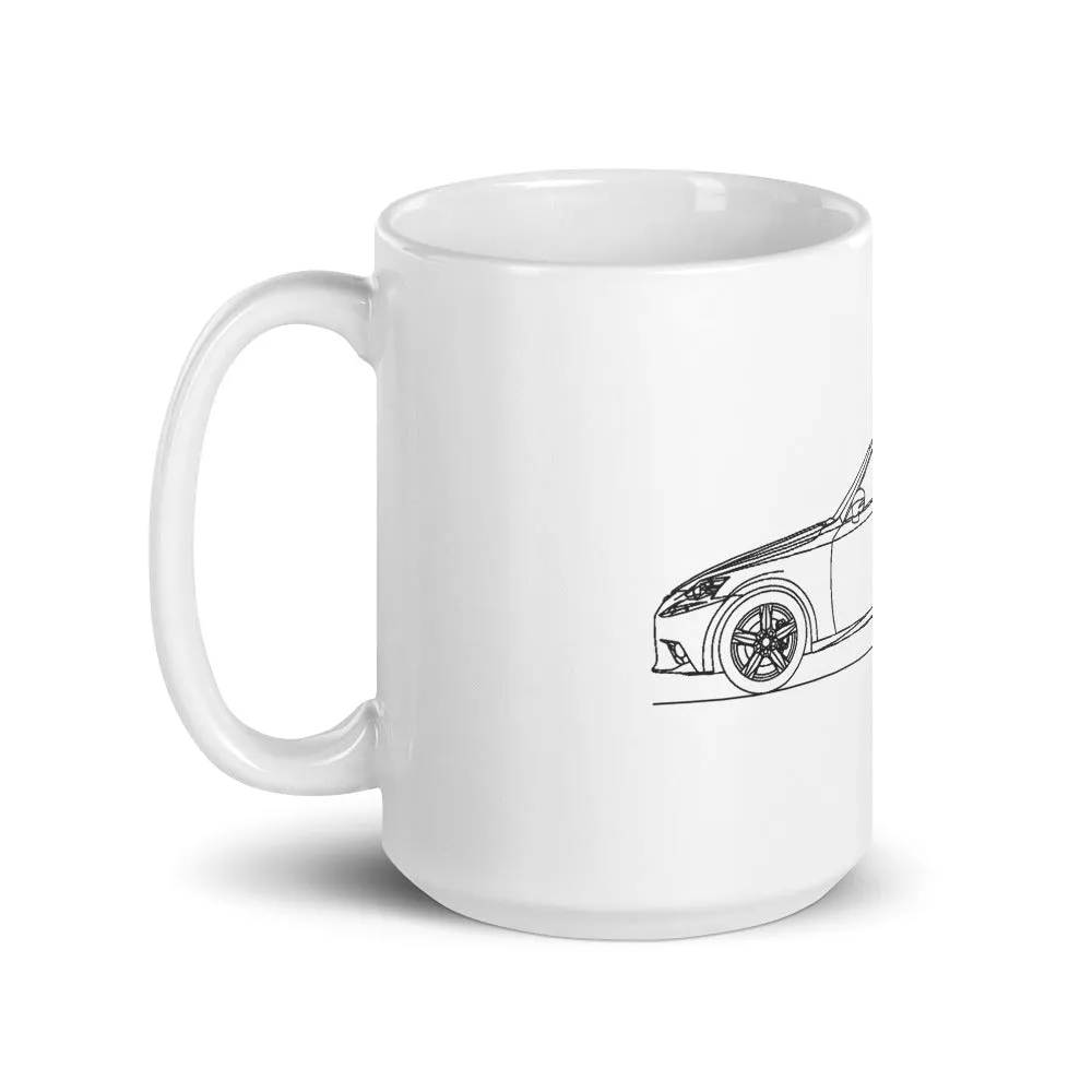 Lexus IS300h XE30 Silhouette Mug