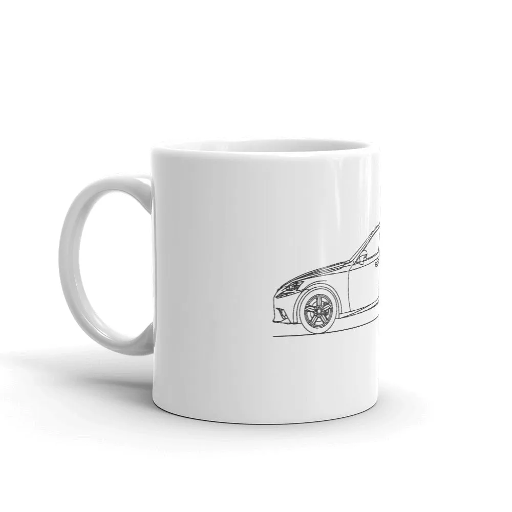 Lexus IS300h XE30 Silhouette Mug