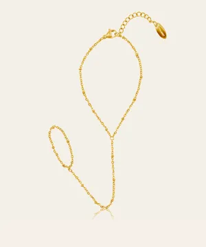 Lily Gold Hand Chain
