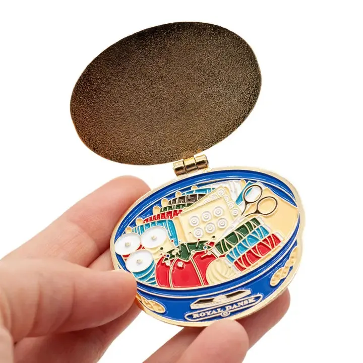 Little Shop of Pins: Grandma's Sewing Kit Pin - Large