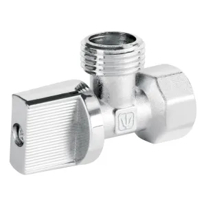 Llave angular 1/2' x 1/2', 1/4 de vuelta, blíster, Foset 48286