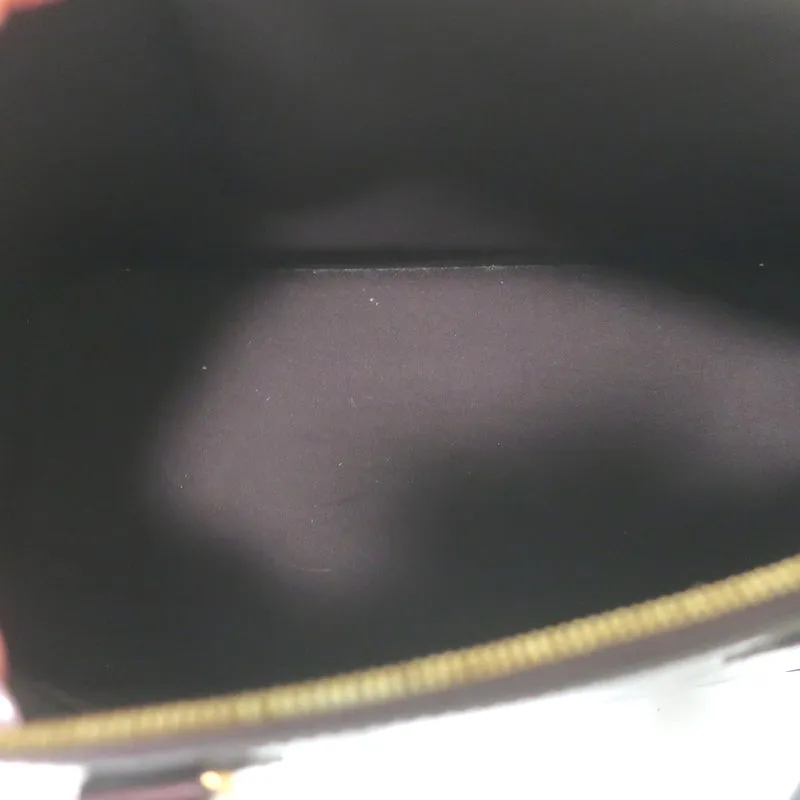 Louis Vuitton Alma GM Bag Amarante Monogram Vernis Patent Leather