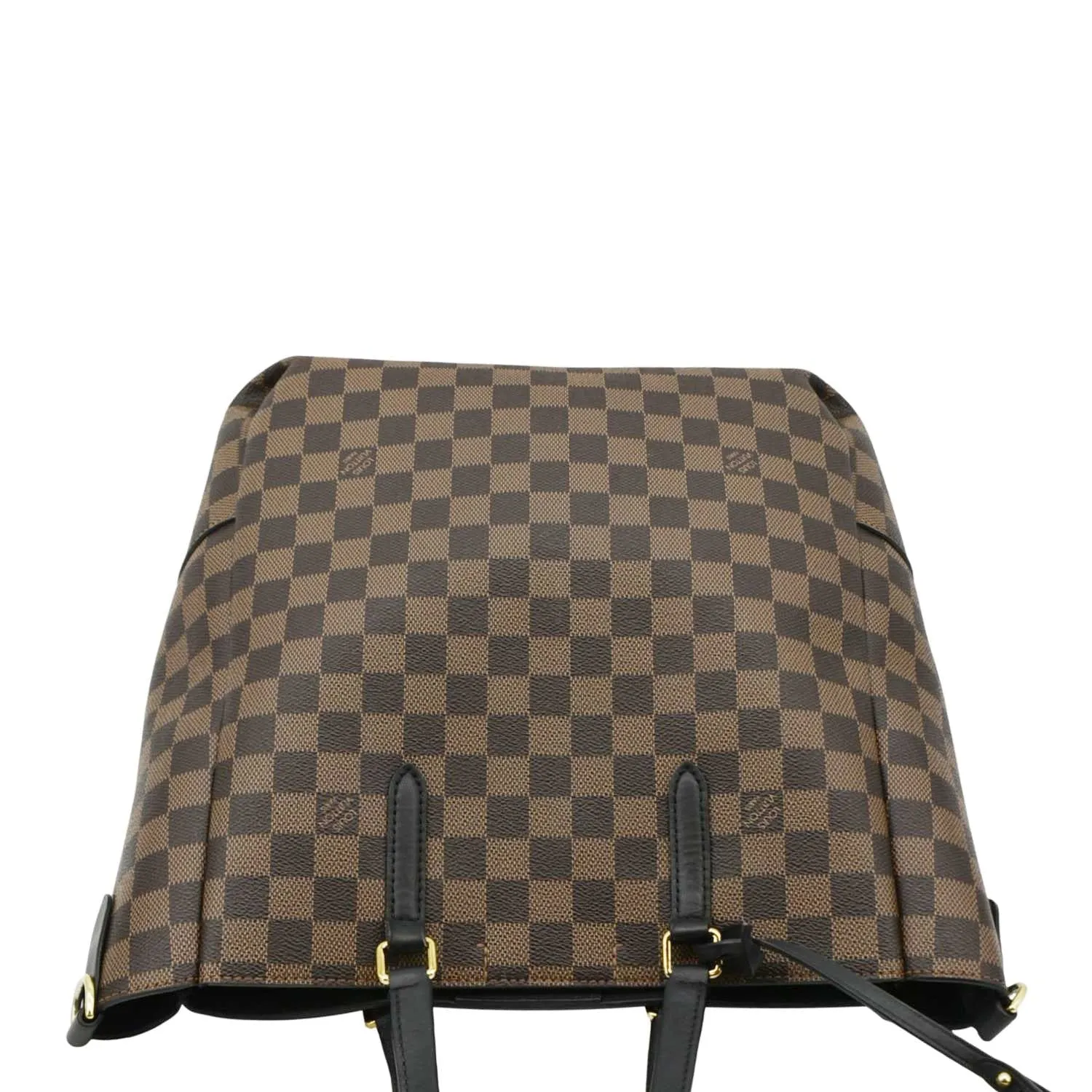 LOUIS VUITTON Belmont MM Damier Ebene Shoulder Bag Brown