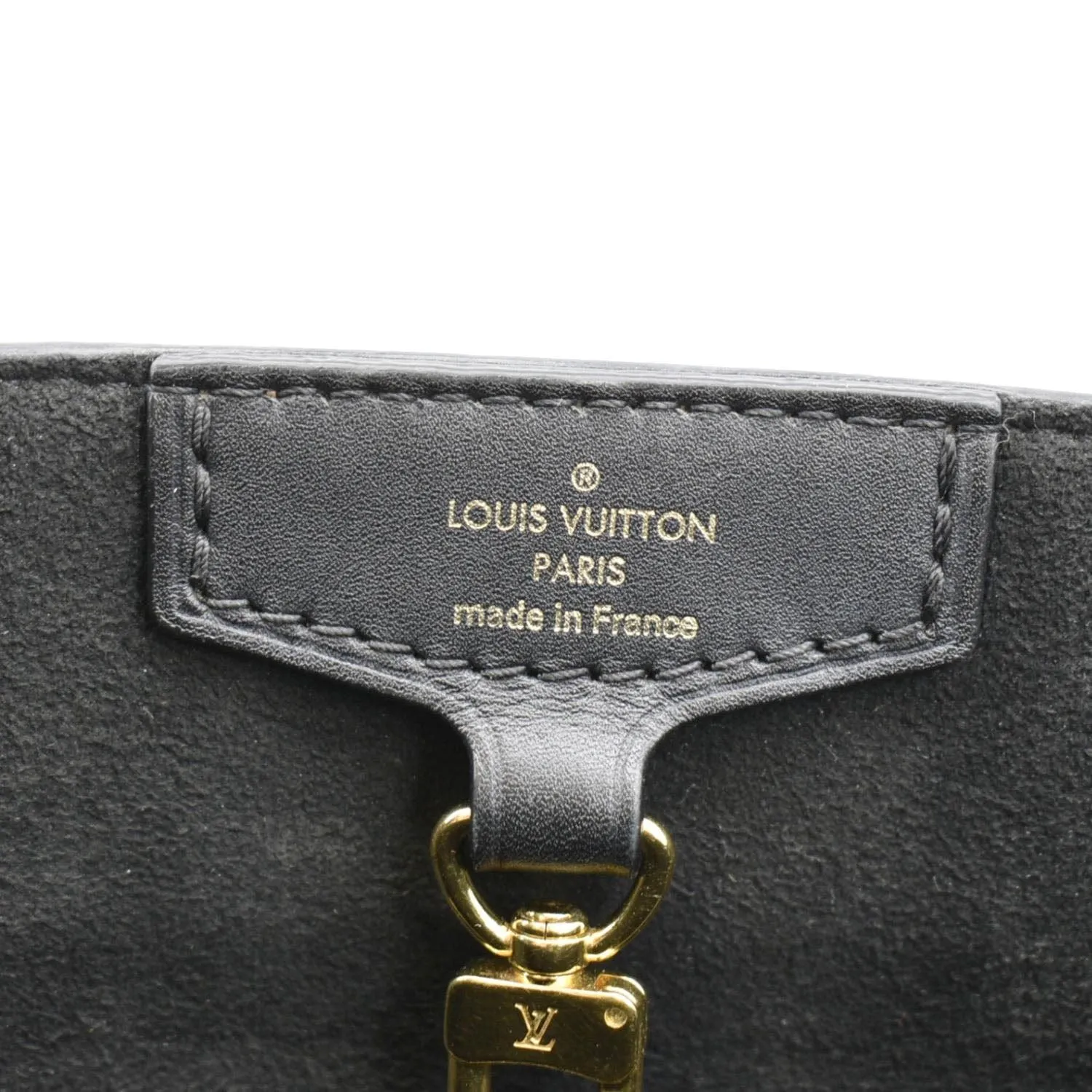 LOUIS VUITTON Belmont MM Damier Ebene Shoulder Bag Brown