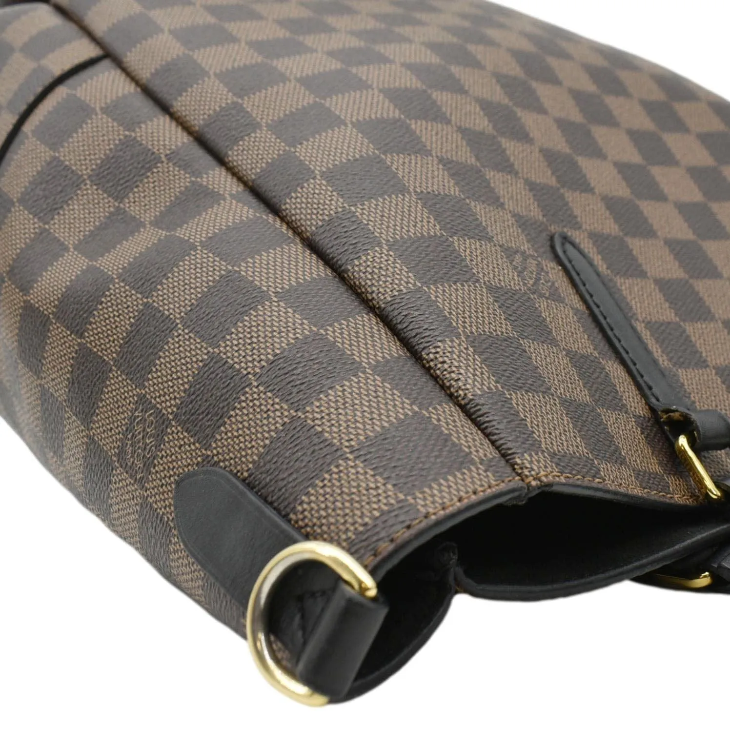 LOUIS VUITTON Belmont MM Damier Ebene Shoulder Bag Brown