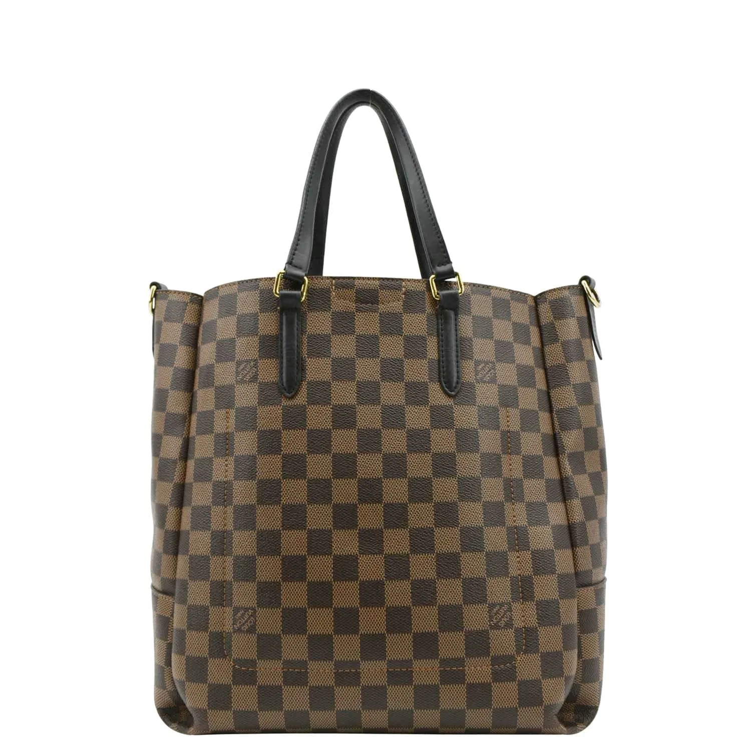 LOUIS VUITTON Belmont MM Damier Ebene Shoulder Bag Brown