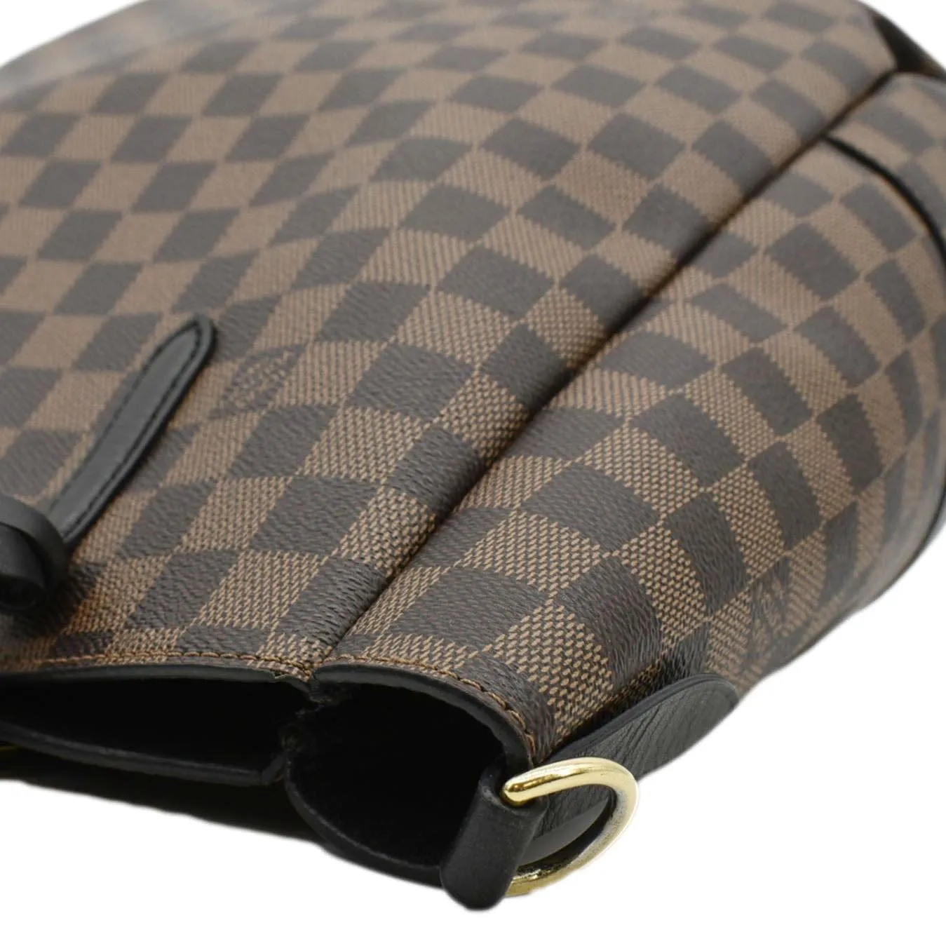 LOUIS VUITTON Belmont MM Damier Ebene Shoulder Bag Brown