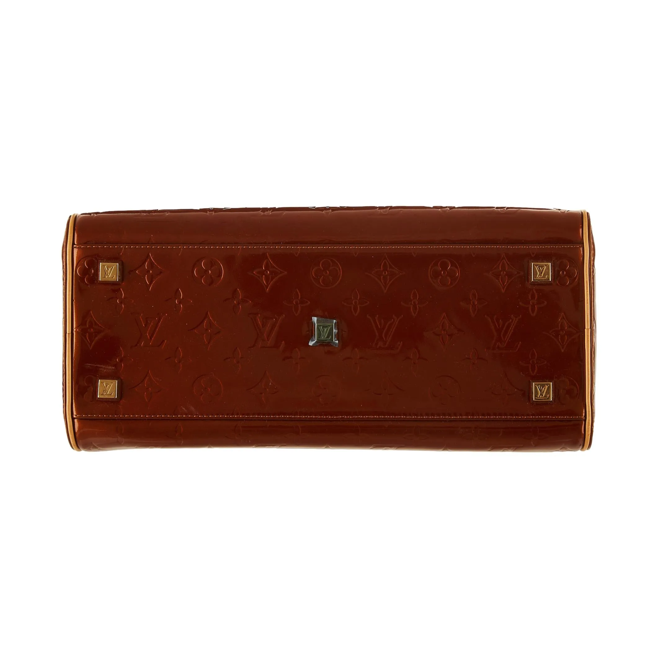 Louis Vuitton Bronze Vernis Tompkins Square Bag