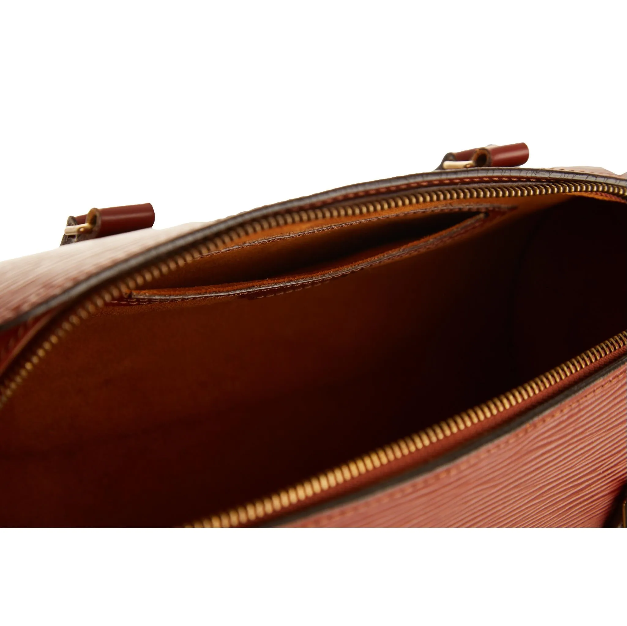 Louis Vuitton Brown Epi Cylinder Bag