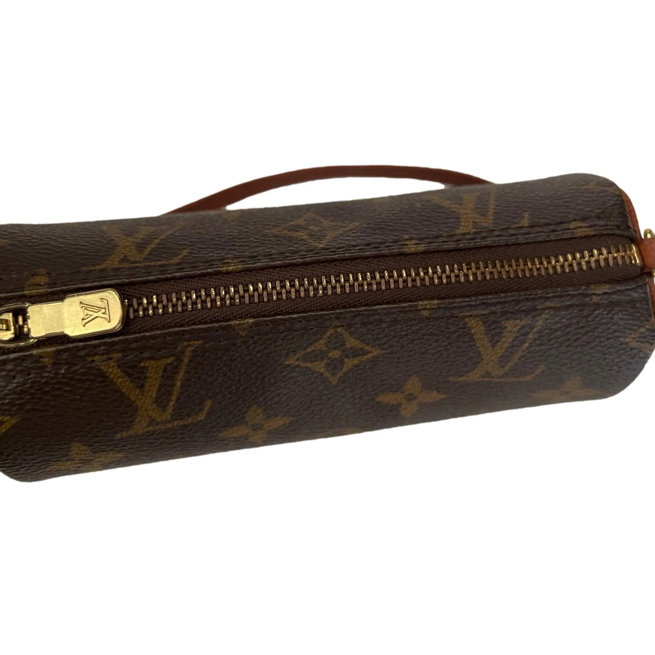 Louis Vuitton Brown Monogram Micro Cylinder Bag