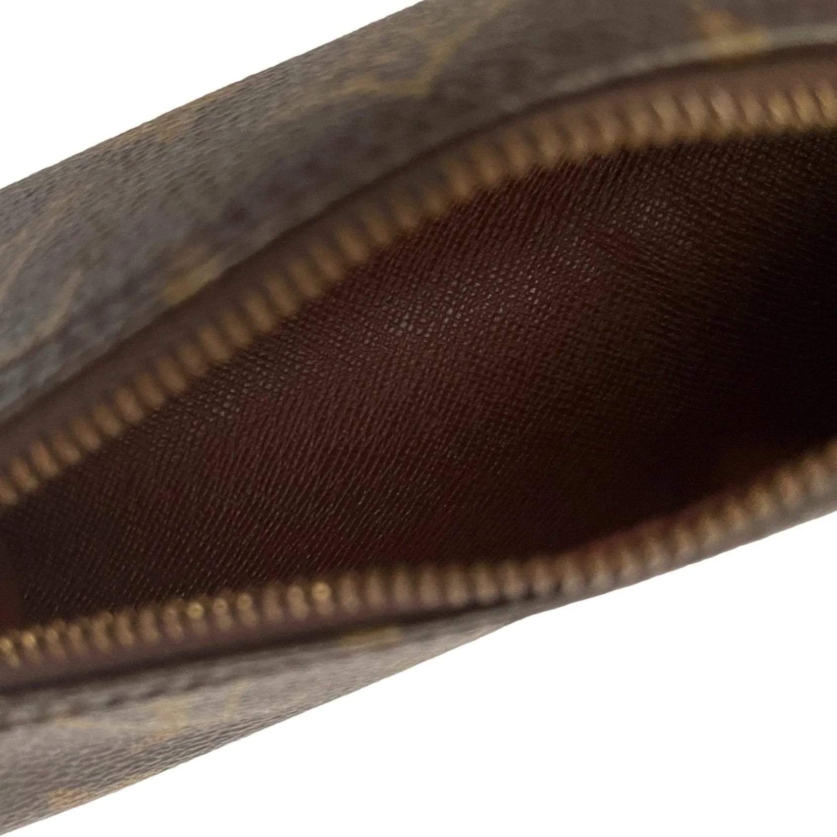 Louis Vuitton Brown Monogram Micro Cylinder Bag
