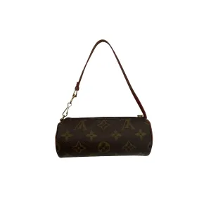 Louis Vuitton Brown Monogram Micro Cylinder Bag