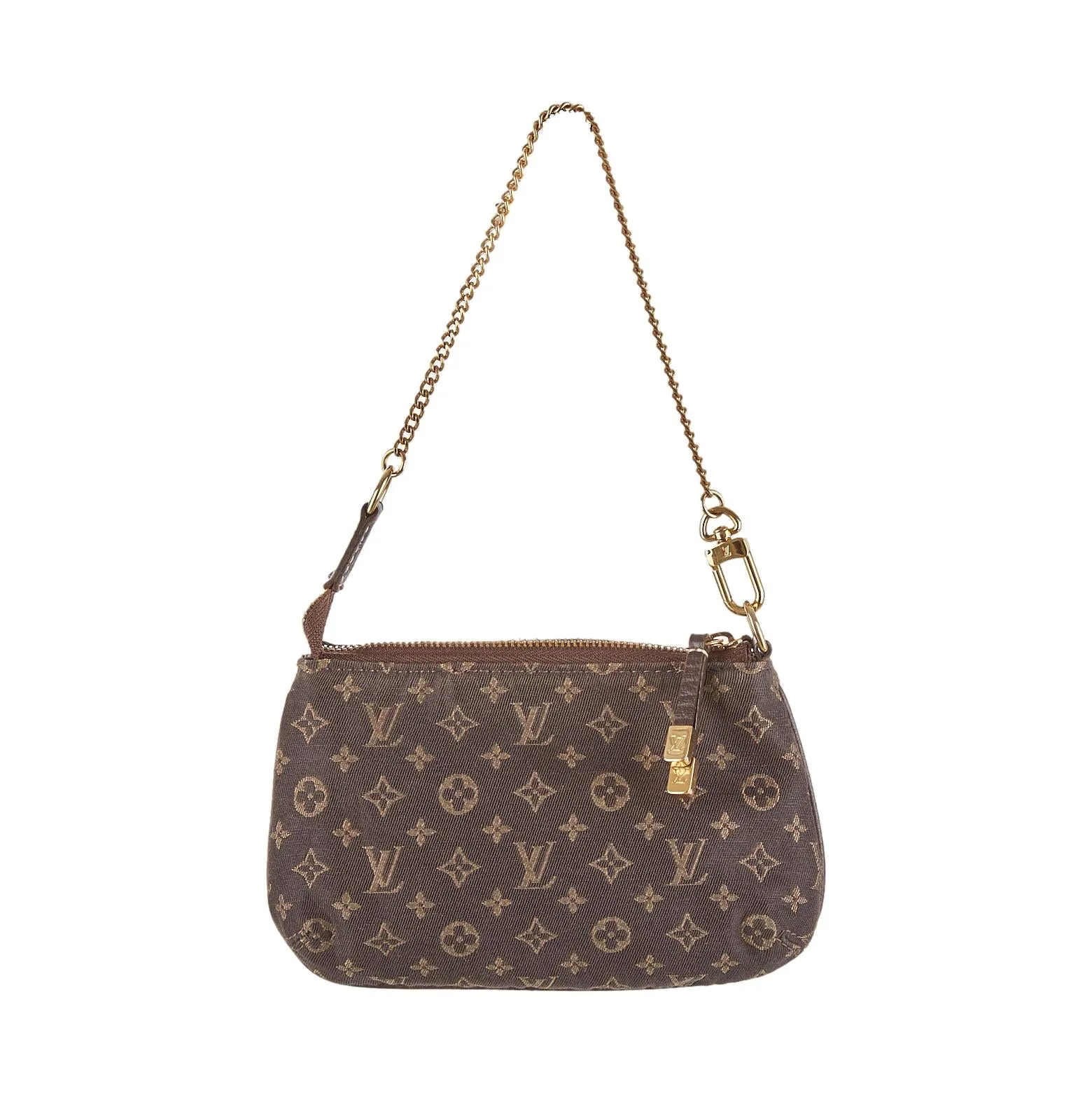 Louis Vuitton Brown Monogram Mini Chain Bag