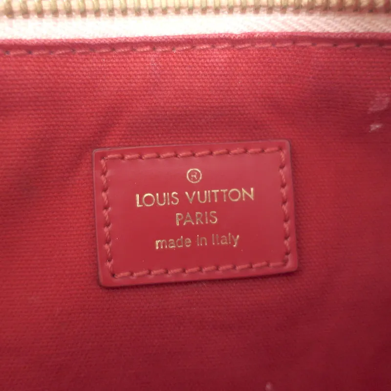 Louis Vuitton Cabas Ipanema GM Tote Red Monogram Canvas Large Shoulder Bag