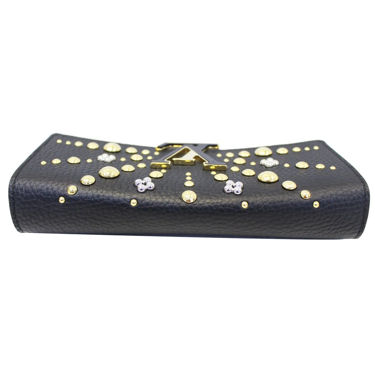 Louis Vuitton Capucines Black Taurillon Leather Wallet - 20% OFF
