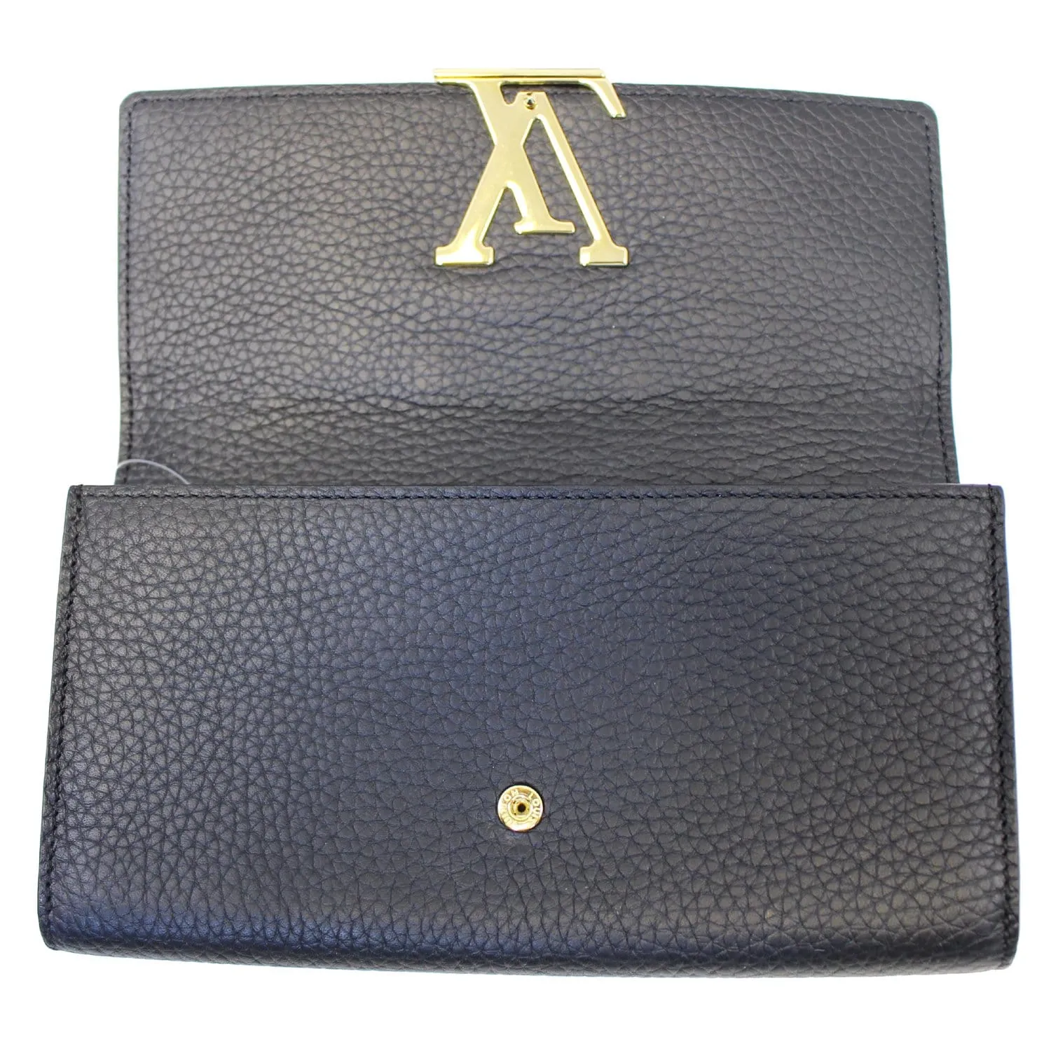 Louis Vuitton Capucines Black Taurillon Leather Wallet - 20% OFF